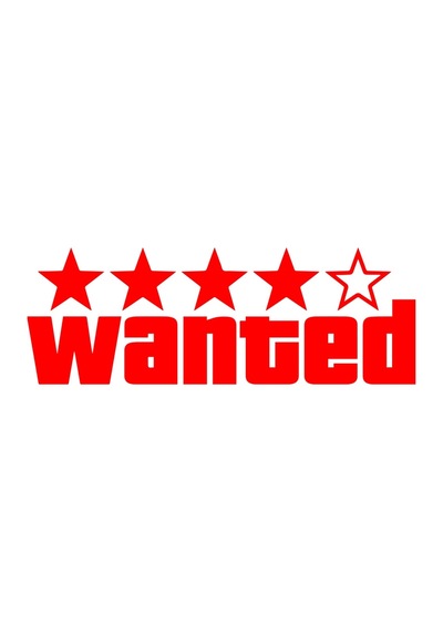 Wanted Motorsiklet, Laptop, Cam, Kask, Araba Sticker 18x7 Cm