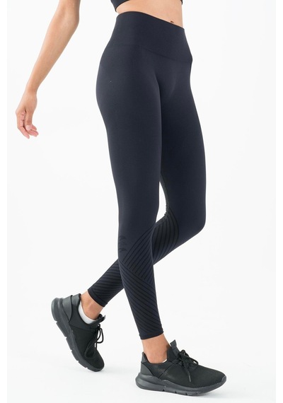 Maraton Active Slimfit Kadın Koşu Siyah Tayt 812094-siyah