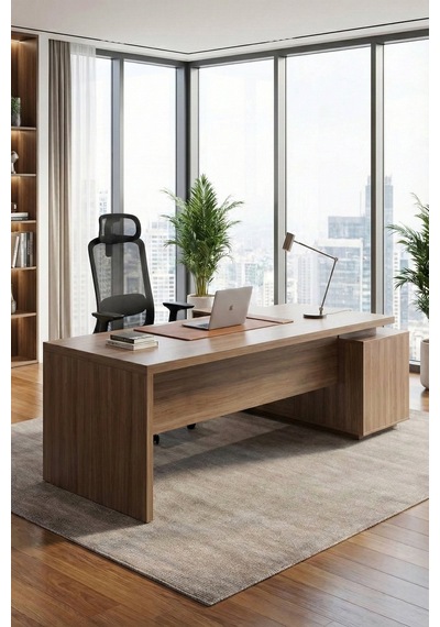 Ofisbazaar London Ergonomik Mesh Yönetici Koltuğu Ayarlanabilir Başlıklı Siyah Siyah