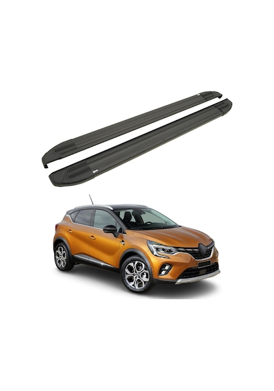 Renault Captur Jb/je 2020-2023 Yan Basamak Brillant Siyah