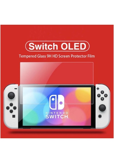 Nintendo Switch Oled Ekran Koruyucu Kırılmaz Cam