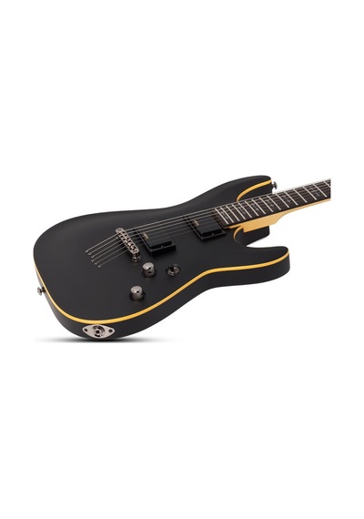 Schecter Demon-6 Elektro Gitar (Aged Black Satin)