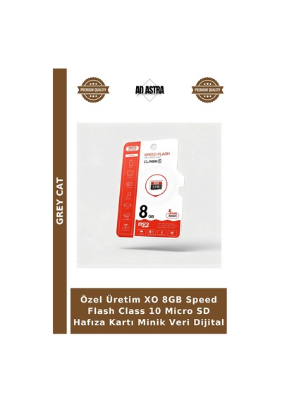 Özel Üretim Xo 8gb Speed Flash Class 10 Micro Sd Hafıza Kartı Minik Veri Dijital