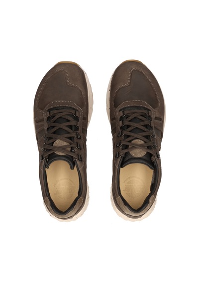 Lomer Italy Vitality Fit Premium Mtx Waterproof Vibram Taktik Deri Erkek Ayakkabı Antra Kahverengi
