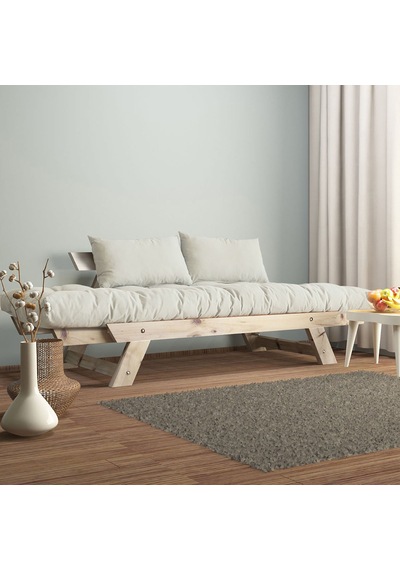 Adalar Masif Natural-kırık Beyaz Renk 2li Kanepe Cpt8129-210