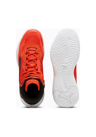 Puma Playmaker Pro Mid Erkek Kırmızı Basketbol Ayakkabısı 377902 Kırmızı