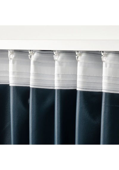 Ikea Rosenmandel Fon Perde 135x300 Cm Lacivert