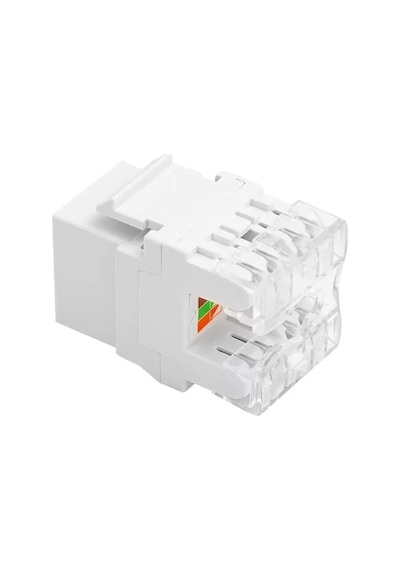 Rj45 Cat6 Şase 180 Derece Keystone Jack F10810