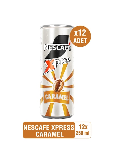 Nescafé Xpress Caramel Soğuk Kahve 250ml X12 Espresso