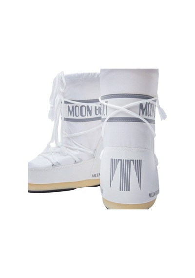 A001 White Bot Kar Kadın / Kız 80d1400440-a001 Moon Boot Icon Nylon White 23-34 Beyaz