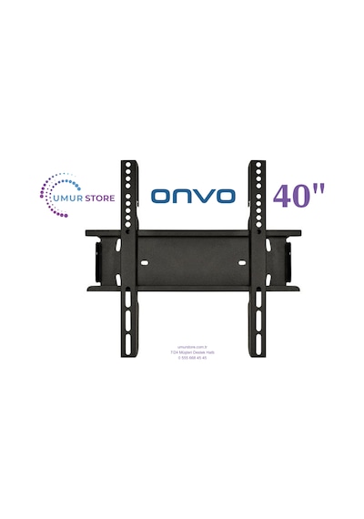 Onvo 40vl80f2fa 40'' 102 Ekran Uydu Alıcılı 32 , 39 , 40 Uyumlu Lcd Led Tv Sabit Duvar Askı Aparatı