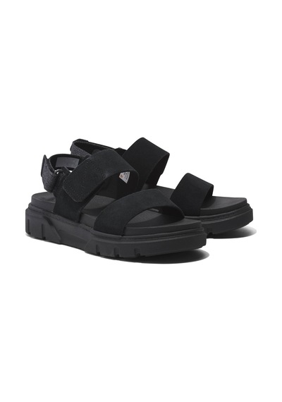 Timberland Backstrap Sandal Tb0A61N4Ek41-Black Suede Siyah