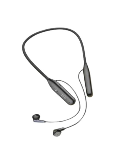100 Saat Kablolu Boyun Askılı Dijital Göstergeli Bluetooth Kulaklık Çok Renkli