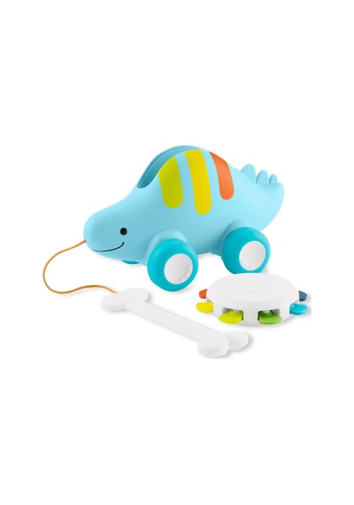 Explore & More Dinosaur 3'ü 1 Arada Bebek Müzikli Çekmeli Oyuncak