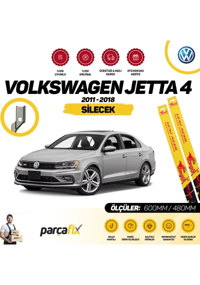 Volkswagen Jetta 4 Inwells Ön Muz Silecek Takımı 2011-2018