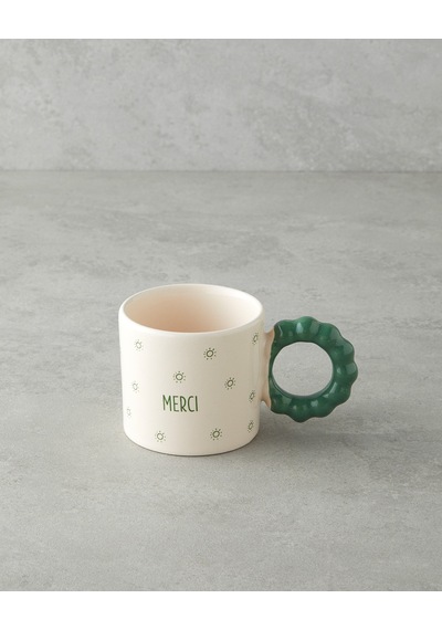 English Home Merci Seramik Kupa 260 Ml Yeşil Yeşil