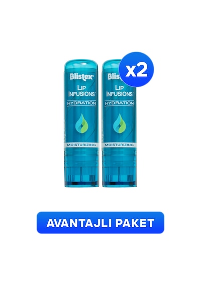 Blistex Lip Infusions Uzun Süreli Nemlendirici Dudak Bakımı 2 x 3.7 G