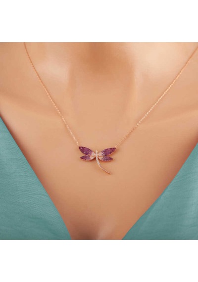 Casera's Gümüş Rose Yusufçuk Kadın Kolye Csr2184732 Gümüş