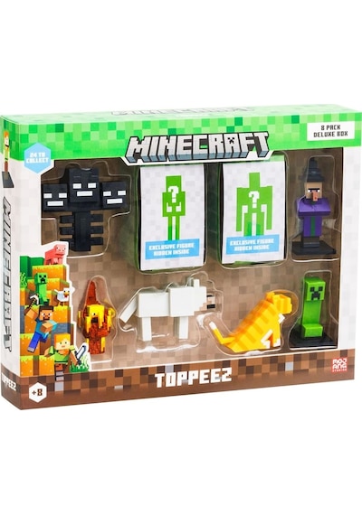 Minecraft 3d Figür Toppeez 8'li Delüks Set Mc2070 Model 3 Marvel