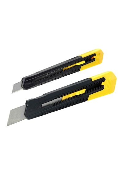 Stanley Stht10202-0 İkili Uç Kırmalı Maket Bıçağı Seti 9+18 Mm