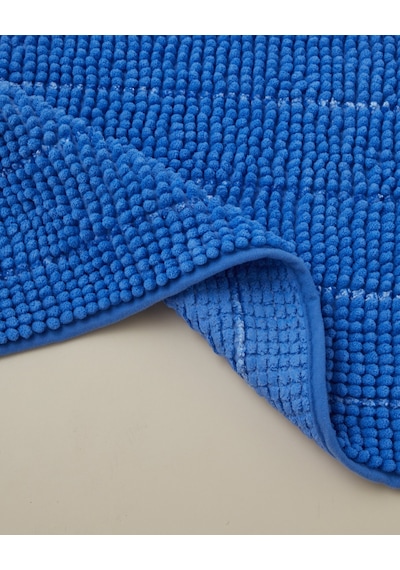 English Home Trendy Kaydırmaz Taban Banyo Paspası 50x80 Cm Mavi Mavi