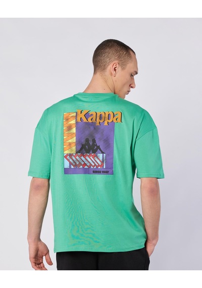 Kappa Forit Tee Erkek Yeşil Comfort Tişört