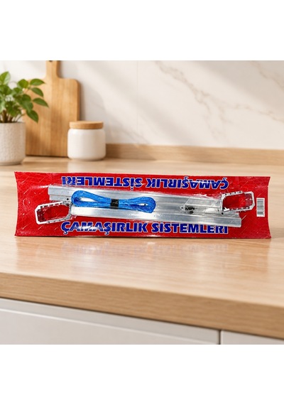 Kare Küpeşte Çamaşırlık Sistemi Beyaz - Çok Renkli 22154482