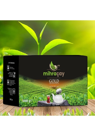 Mihra Çay Gold Demlik Poşet Çay 5 KG 30 x 166'lı