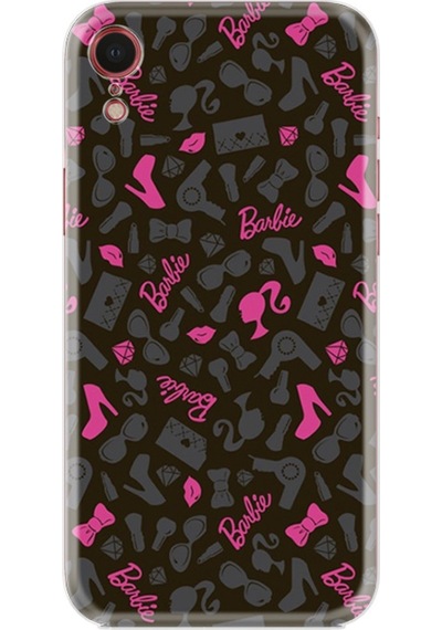 Apple Uyumlu iPhone XR Kılıf Resimli Silikon Barbie And Shoes 1413