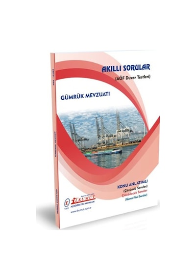 İlkumut Yayınları - Gümrük Mevzuatı - Konu Anlatımlı - Çözümlü Sorular