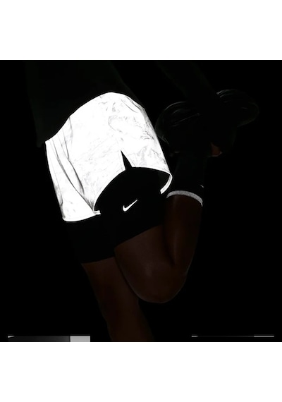Nike Swift Mid-rise 2-in-1 Reflective Koşu Şort-sportxstore GRİ