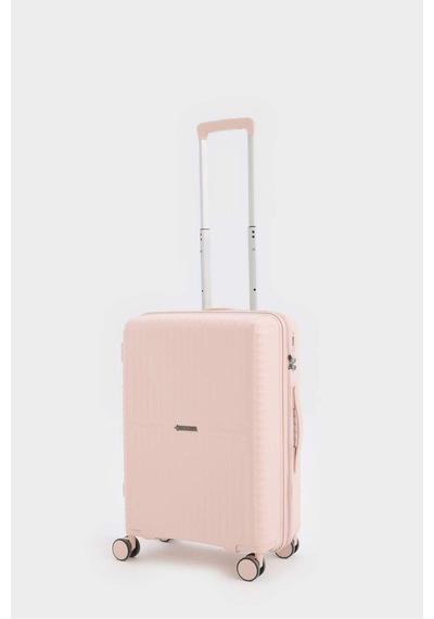 Defacto Kadın Sert Kapaklı Çekçekli Küçük Boy Valiz E7080axnspn653 Pembe-pn653
