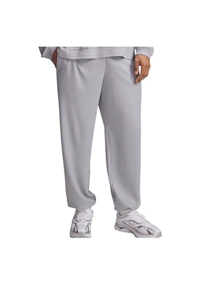 Under Armour Ua Rival Waffle Jogger Erkek Günlük Eşofman Altı 1385932-011 Gri Gri