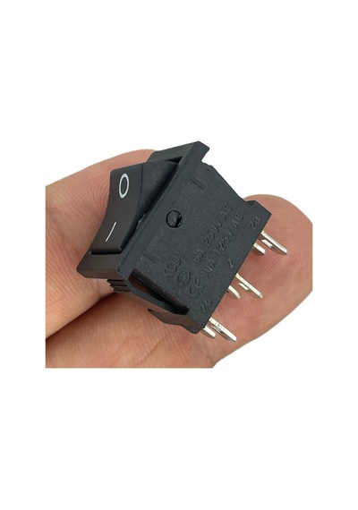 Ic-121-6 Mini Işıksız Anahtar On-off 6p