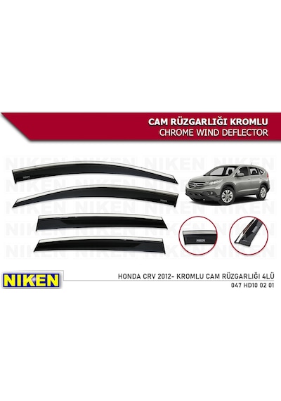 HONDA CRV 2017 2018 2019 2020 MODEL KROMLU CAM RÜZGARLIĞI NİKEN