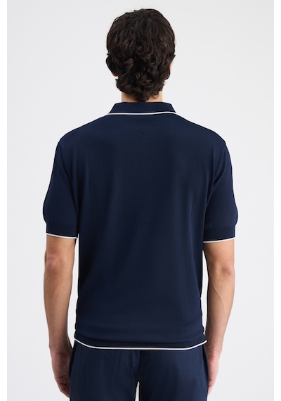 D's Damat Ds Damat Regular Fit Lacivert Düz Örgü Kazak 6hc060192525m Çok Renkli