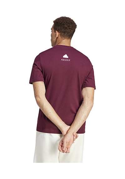 Adidas M All Day I Tee Erkek Günlük Tişört Is9045 Kırmızı Is9045