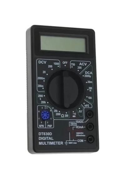 Hubrendy Sh Powermaster Dt-830d Dijital Akım Voltaj Direnç Ölçer Multimetre Ölçü Aleti