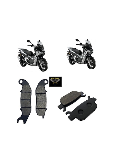 Rks Veloce 150 Fren Balata Takımı Set Ön Balata Ve Arka Balata - Rks Veloce 150 Fren Balata Takımı Set Ön Balata Ve Arka Balata