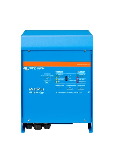 Victron Multiplus 48/3000/35-50 48v 3000va 2400w Şarjlı 35a Şarj, 50a Transfer Tam Sinüs İnvertör