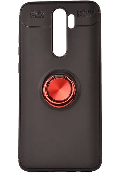 Xiaomi Redmi Note 8 Pro Kılıf Zore Ravel Silikon Kapak Kırmızı