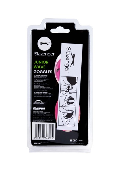 Slazenger Junior Yüzücü Gözlüğü Wave 2546 Pink Pink Pink Pembe