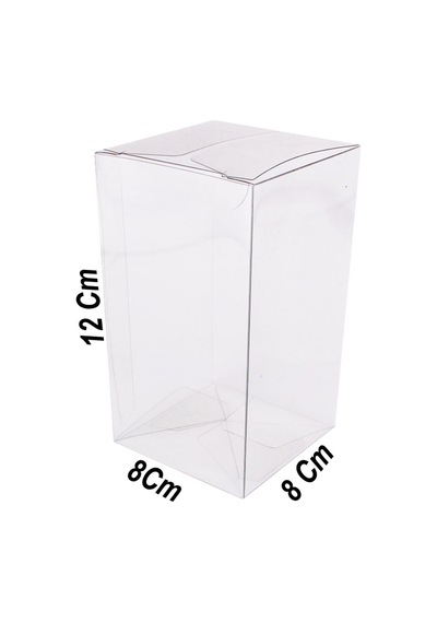 Asetat Kutu 8X8X12 Cm 25 Adet