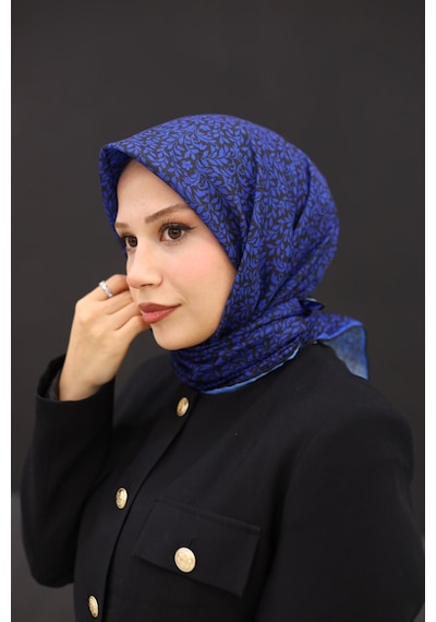 Silk Home Soft Eşarp 73066-34 Saks Mavi