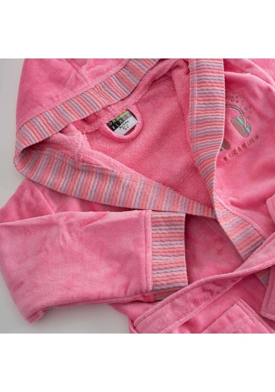 Relax Comfort Serisi Çocuk Bornoz Pembe, Oeko Tex Standard 100 Sertifikalı %100 Ege Pamuğu, Dokuma 340 Gsm Relax Comfort Serisi Çocuk Bornoz Pembe, Oeko Tex Standard 100 Sertifikalı %100 Ege Pamuğu, Dokuma 340 Gsm
