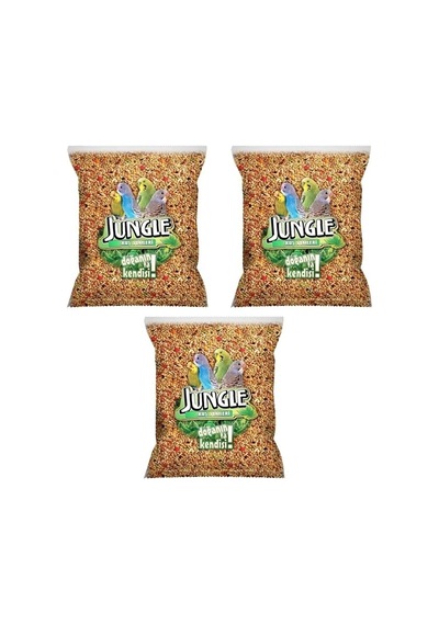 Poşet Muhabbet Kuşu Yemi 1 Kg 3 Adet
