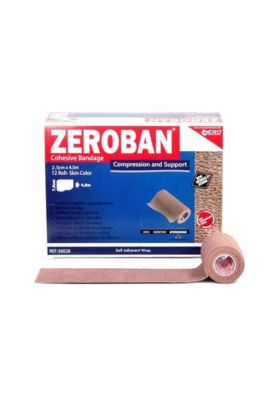 Zeroban Coban Bandaj 2.5 CM x 4.5 M Ten Rengi