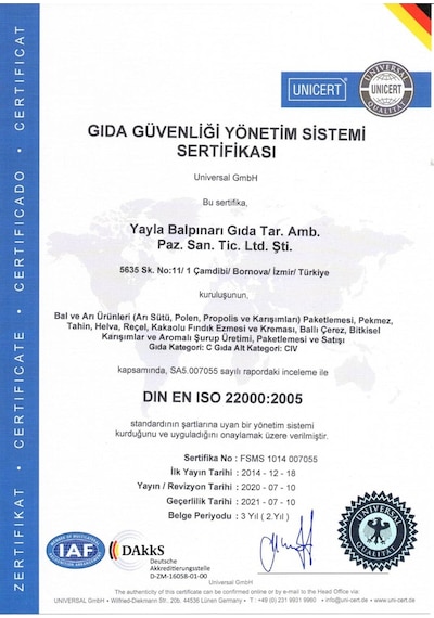 Süzme Çam Balı 5 Kg