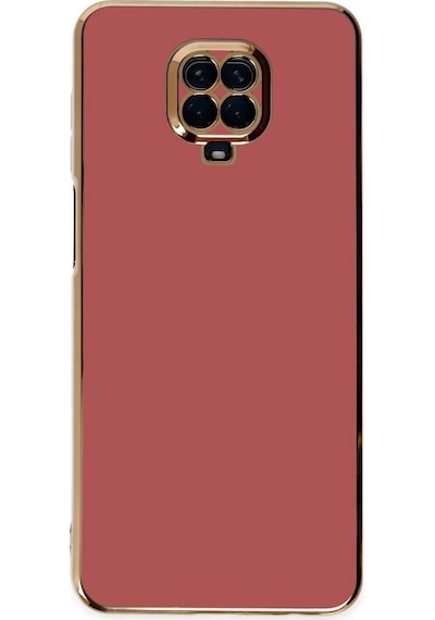 Hnrlıshp Newface Xiaomi Redmi Note 9 Pro Kılıf Volet Silikon - Kırmızı