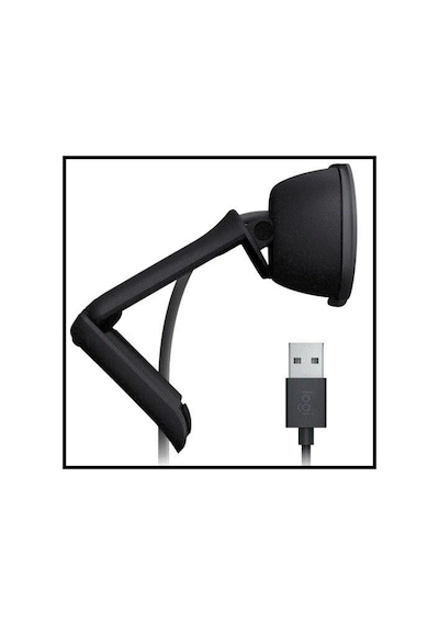 Logıtech 960-001585, Brıo V-u0072, Full Hd Dahili Mikrofonlu, Graphite Webcam